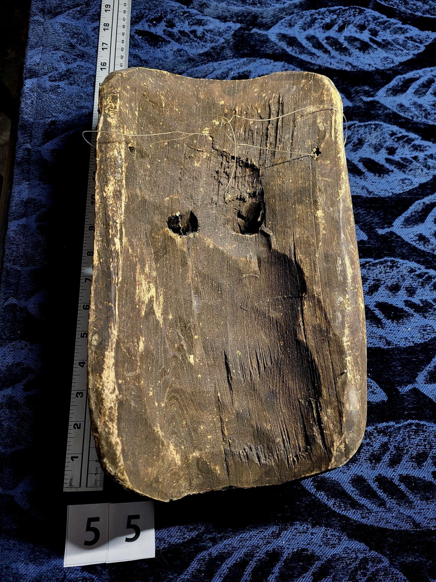 Large Vintage African Snake Man Mask